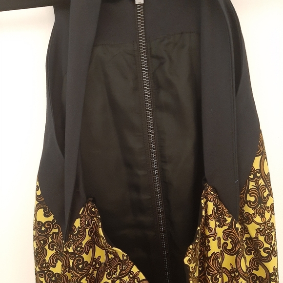 Robert Rodriguez black and yellow dress Sz 4 - Picture 9 of 10
